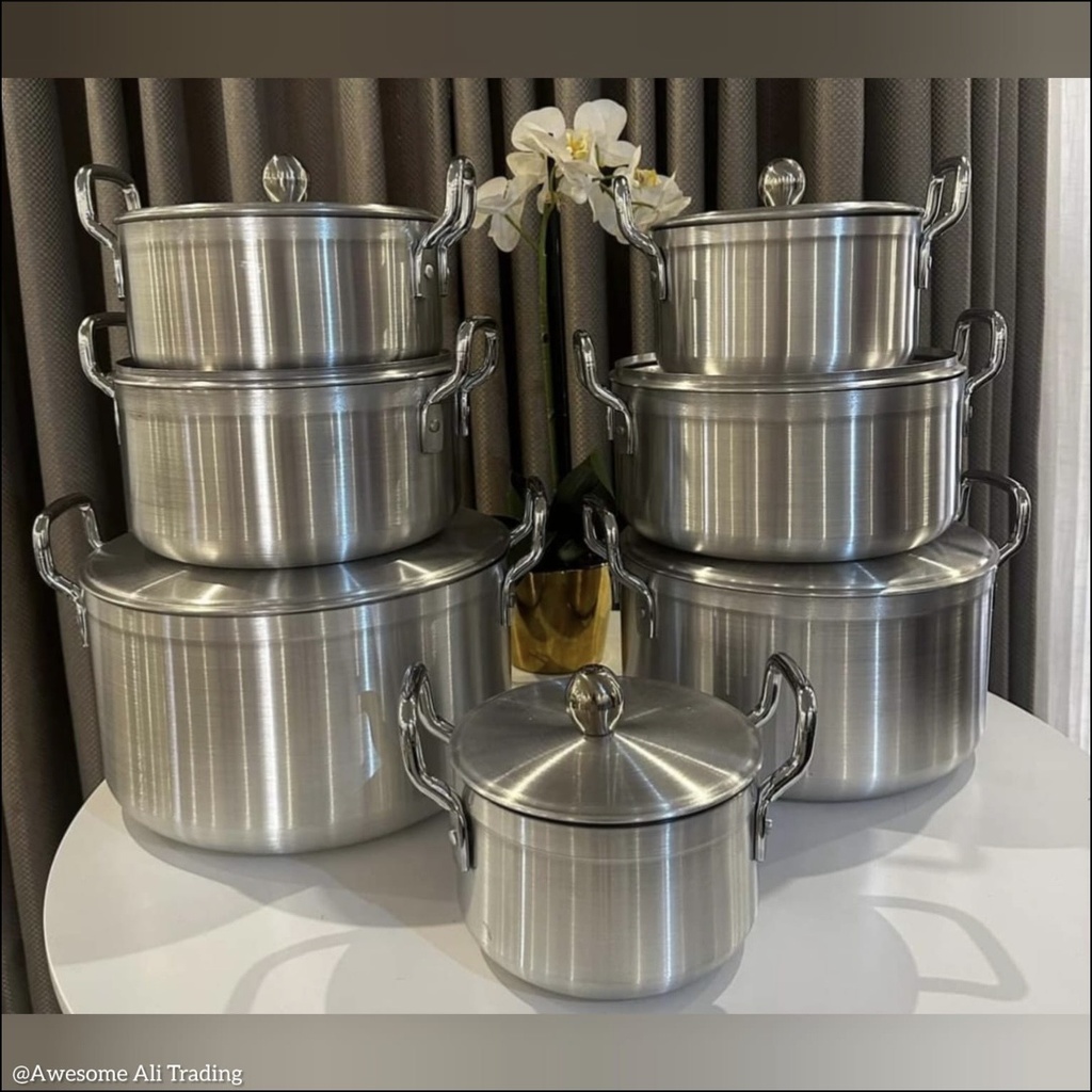 14pcs aluminum cookware