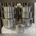 14pcs aluminum cookware