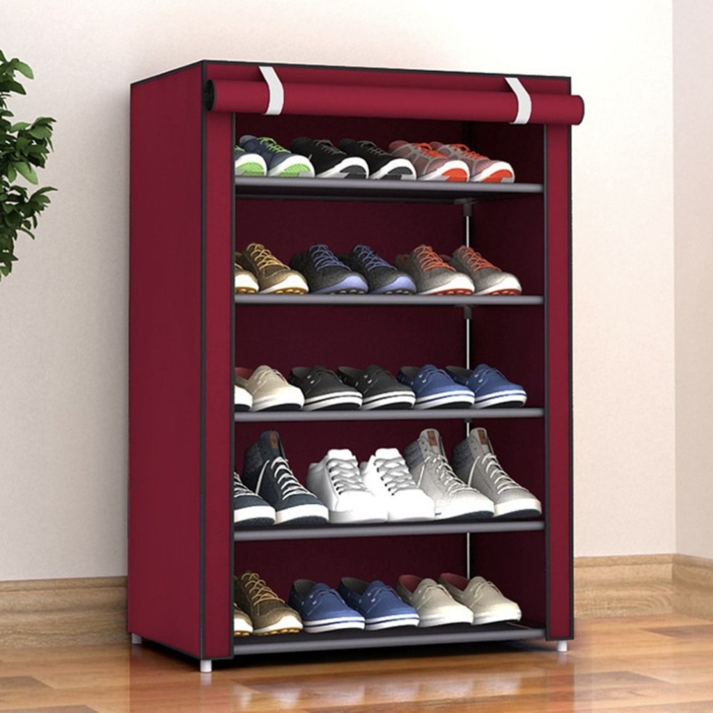 Shoe rack portable 5 layer