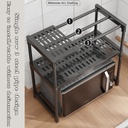 Kitchen counter shelf