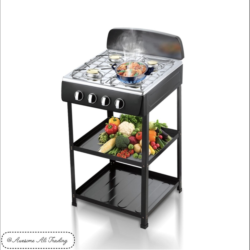 Gas plate gas cooker