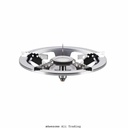 Gas plate gas cooker