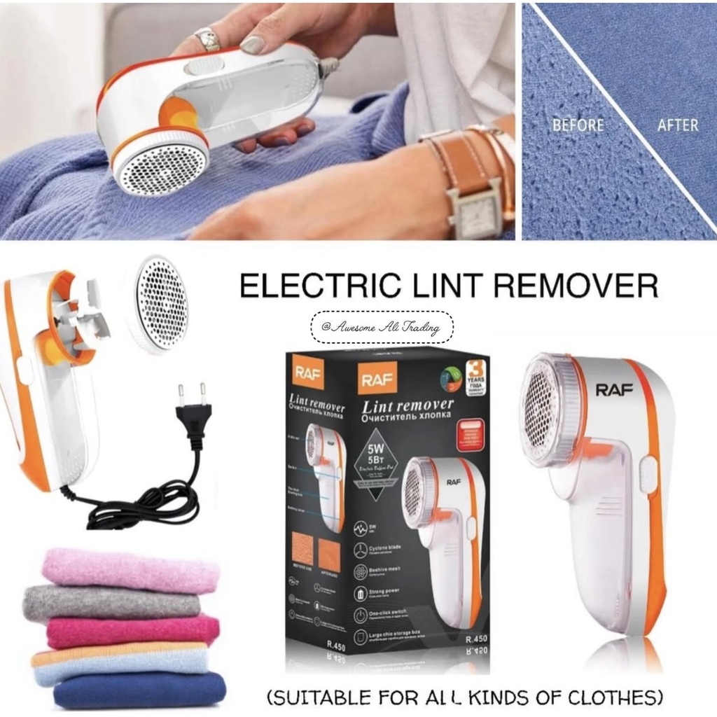 Electric lint remover