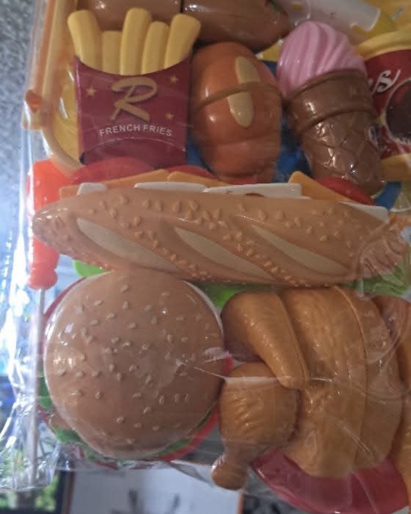 Plastic Food staffs