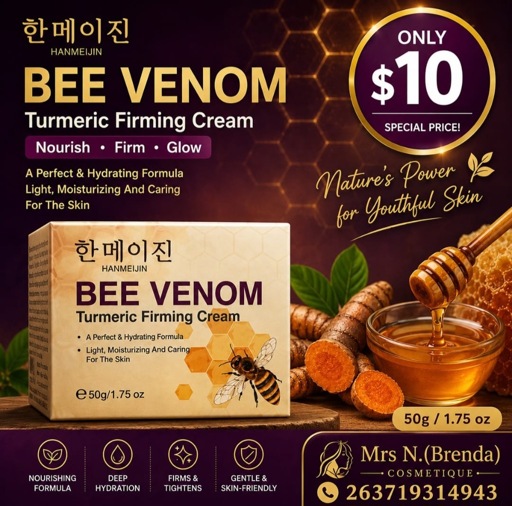 Hanmeijin Bee Venom Turmeric Firming Cream 50g