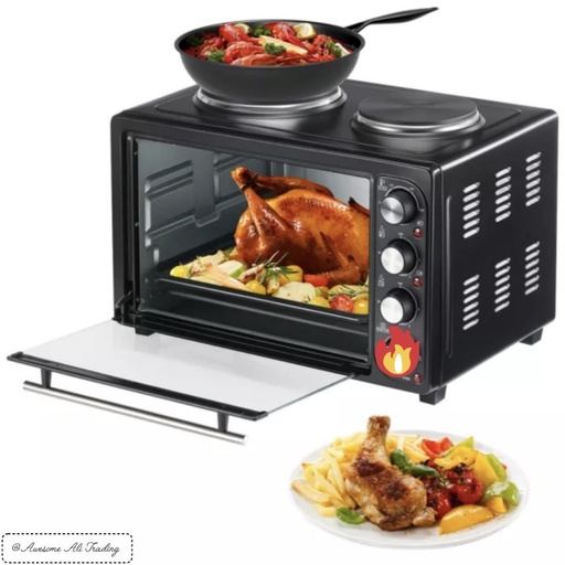 Stove 2 plate with oven