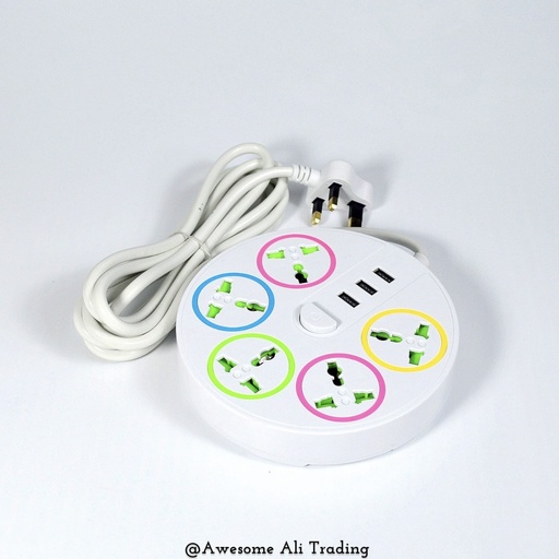 Power Adapter with USB Port