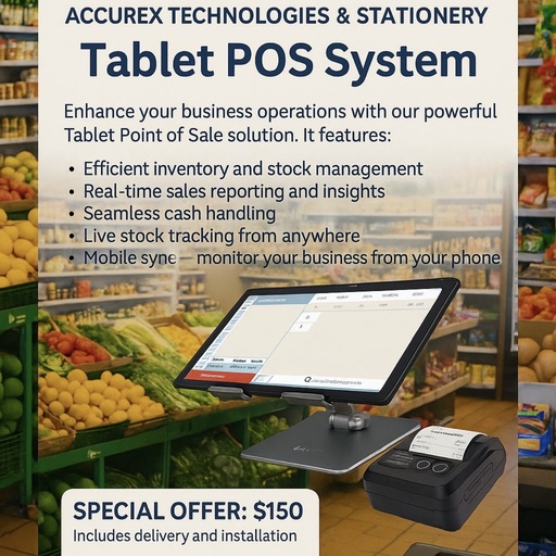 POS SYSTEM TABLET