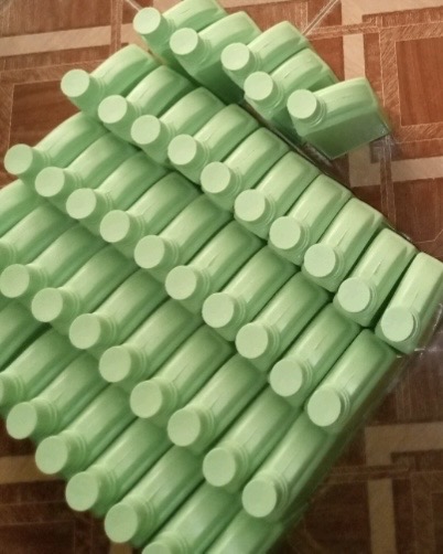 Flossoms wax floor polish