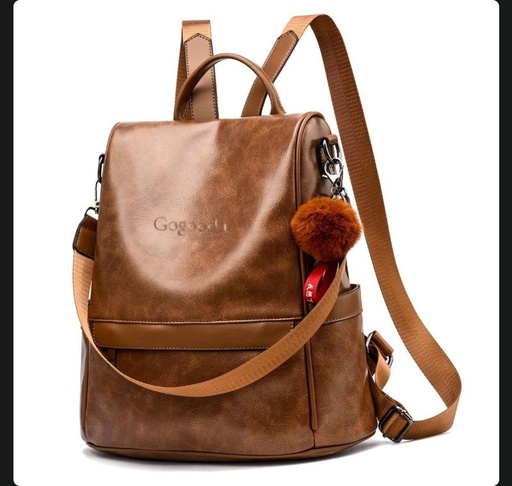 Gogooda plush leather bag