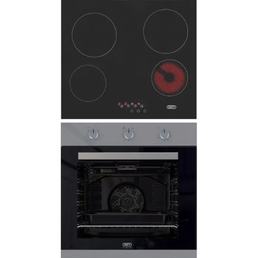 Defy DCB866E Borosciate glass automatic hob 4plate