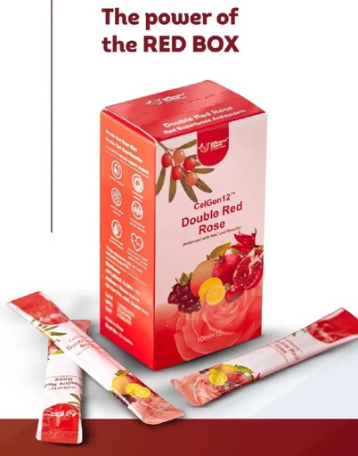 CelGen 12 - Double Red Rose
